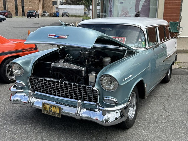 1955 chevrolet 210 wagon dans Autos et camions  à Laval/Rive Nord - Image 2