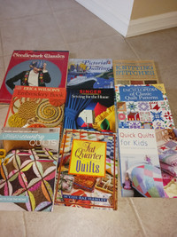 21 SEWING/NEEDLEPOINT/ QUILTING BOOKS