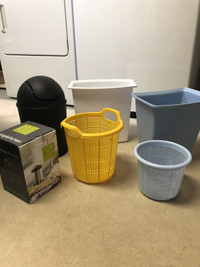 Garbage bins trash cans umbra sterlite Rubbermaid simplehuman