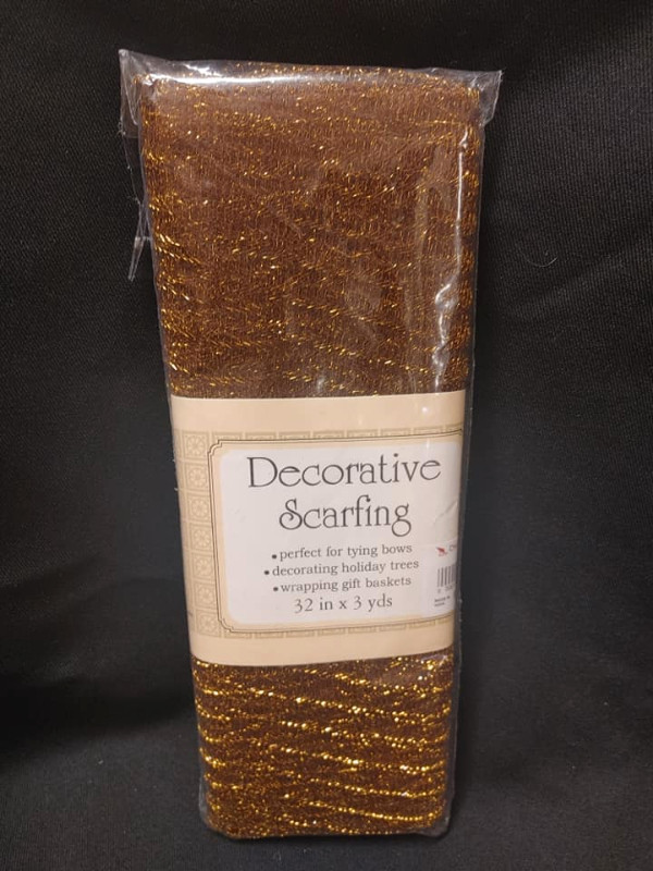Gold Tone Decorative Scarfing in Hobbies & Crafts in Woodstock
