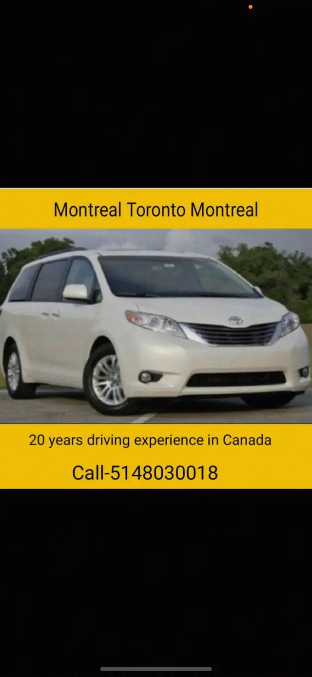 EXPRESS.RIDESHARE - TORONTO TO MONTREAL