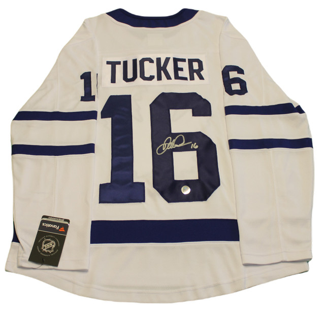 Darcy Tucker signed autograph Toronto Maple Leafs jersey in Arts & Collectibles in City of Toronto