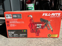 Fill-Rite 20 GPM, 115 volt/ac fuel pump 
