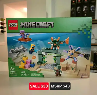 Lego Minecraft Underwater Adventure [SALE], View more