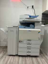 Ricoh Aficio MP C4500 all purpose printer.