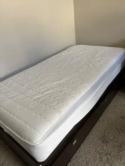 twin bed and mattress, View more