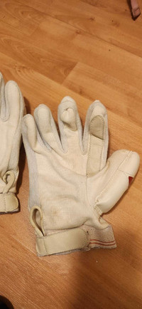 Used  cricket gloves