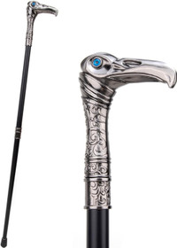 Ziv. Eagle Walking Stick- Decorative Cane Walking Stick for Men 