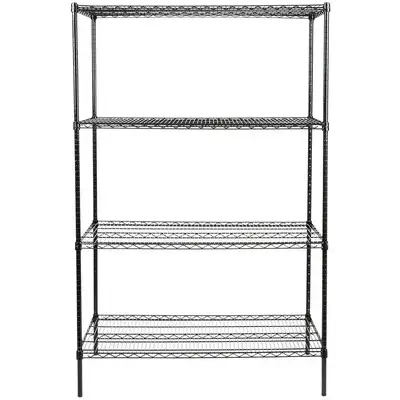 BRAND NEW Wire Shelving Kits - Black Epoxy & Chrome Finishes62863279395458124