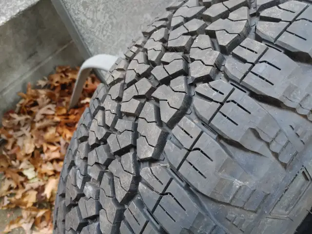 TWO "as new" GOODYEAR WRANGLER 20 INCH LUG TIRES in Tires & Rims in Sarnia - Image 6