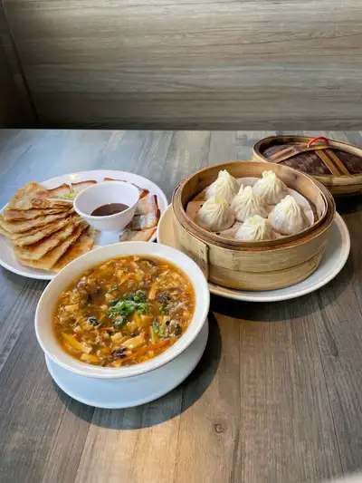 Restaurant is called Northern Dumpling Kitchen address 550 highway 7 west, Richmond hill Ontario. Pa...