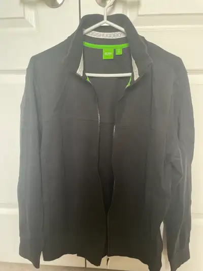 Hugo Boss Men’s full zip fleece jacket, View more