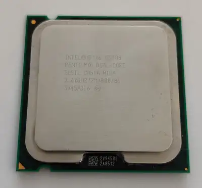 INTEL PENTIUM DUAL-CORE E5300 SLGTL 2.6GHZ DESKTOP CPU PROCESSOR, View more