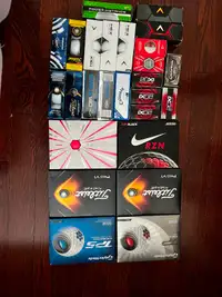 Brand New Golf Balls: - TP5, and more