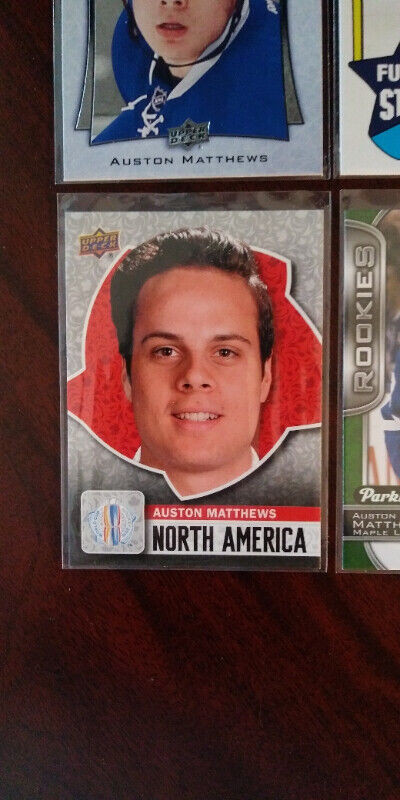 Auston Matthews rookie cards all in mint condition in Arts & Collectibles in City of Toronto - Image 3