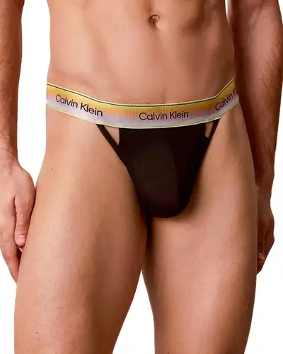 Calvin Klein Mesh thong, see through Men’s underwear, View more