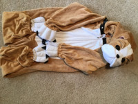 4 T - Halloween warm Puppy costume-  $10