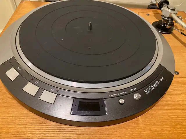 Denon DP-80 top model turntable with Technics EPA-99 tonearm in Stereo Systems & Home Theatre in Mississauga / Peel Region - Image 8