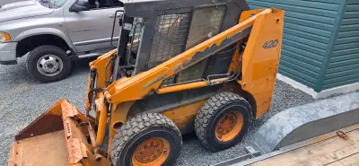 Case 420 skid for sale or trade.Has new tires and battery.