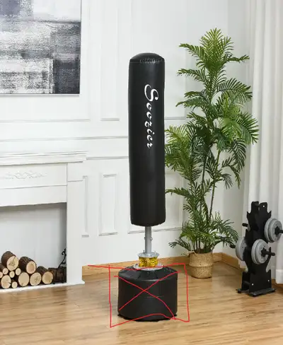 SOOZIER FREESTANDING BOXING PUNCHING BAG STAND- mnx, View more