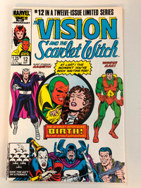 1st Tommy and Billy in Vision and the Scarlet Witch #12 comic