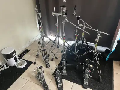 cymbals, stands and pedals blow out, View more