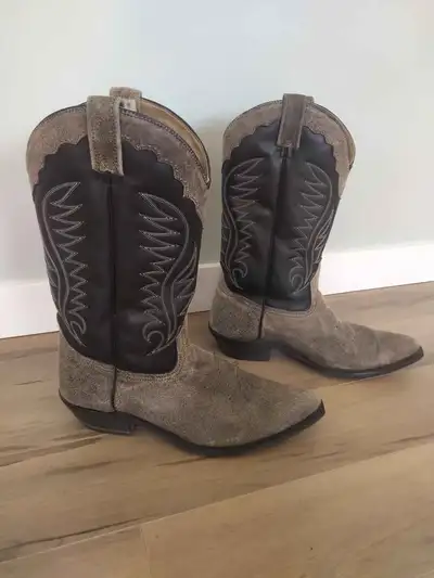 LEATHER COWBOY BOOTS, View more