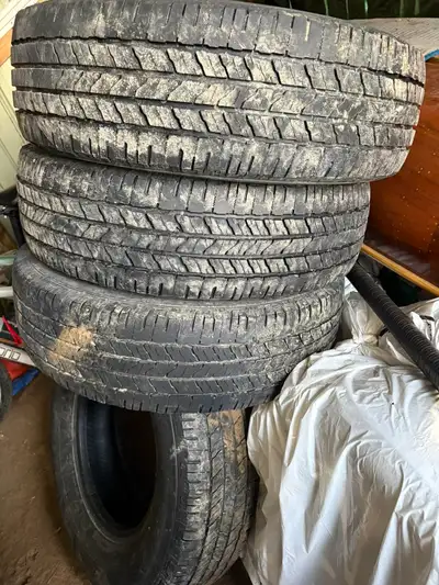 $300. OBO not firm on price 245/75R17 Decent tread, bee good for the summer and winter still Located...