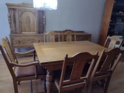 Dining room set from the thirties ‘’Jacobean American style’’., View more