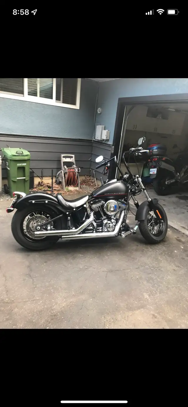 2013 Harley Blackline FXS in Street, Cruisers & Choppers in Edmonton - Image 2