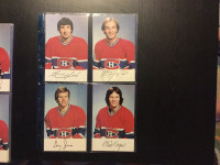 1980-81 Montreal Canadiens hockey team postcard set