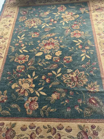 Floral Pattern Area Rug , View more
