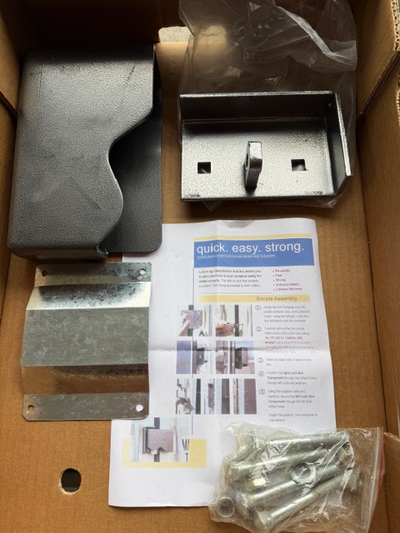New heavy duty sea can bolt on door guard lock box. $ 120 on Amazon . Sell for $20