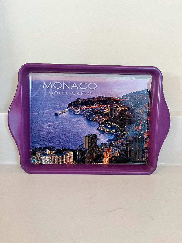 Cartexpo Tin Tray -Monaco in Arts & Collectibles in Hamilton