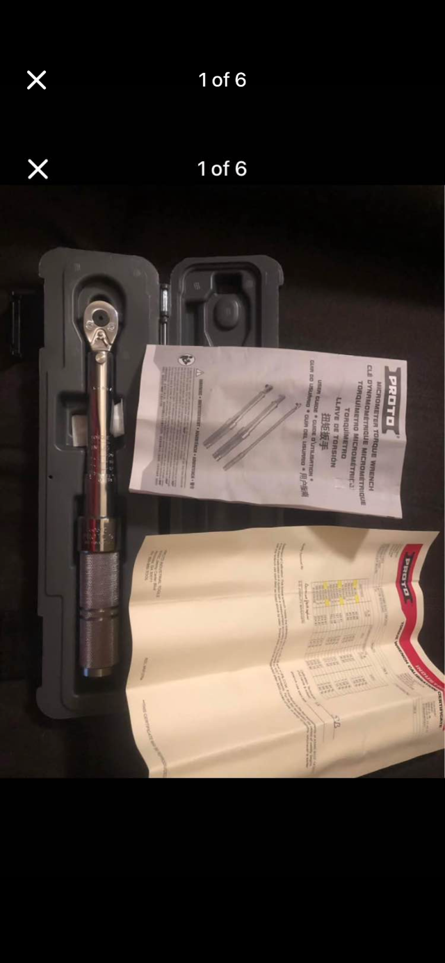 3/8 inch drive ratcheting head micrometer torque wrench in Hand Tools in Kingston - Image 2