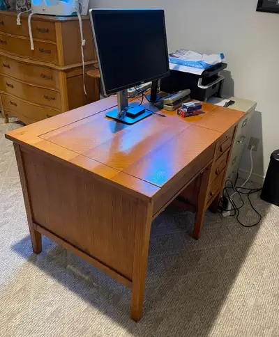 Solid Oak Desk, View more