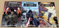 Dark Horse Star Wars Rebellion Volumes 1-3 Graphic Novels