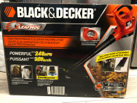 Black+Decker LeafHog High Performance Blower/Vac/Mulcher BNIB