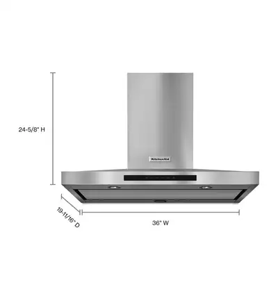 KitchenAid 36"  Hood, View more