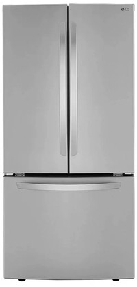 LG LRFCS2503S 33" Smudge Resistant French Door Refrigerator with