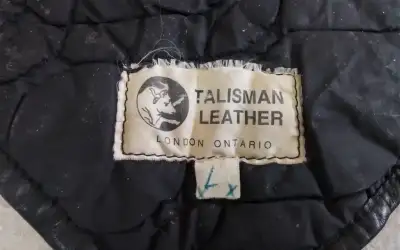 Leather neck warmer No more cold air going down your jacket Cash only Pickup only South of kemptvill...