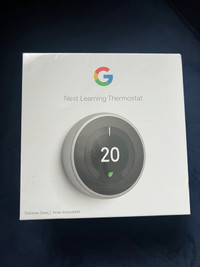 Nest learning thermostat new sealed 