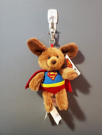 Gund Superman Griffin 5" Dog / Puppy Backpack Clip - NEW