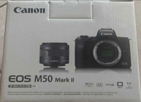 Canon M50 Mark 2 II 24MP Mirrorless DSLR Camera NEW FIRM PRICE