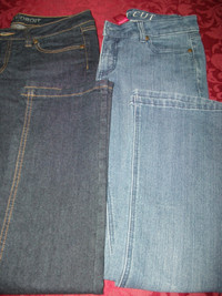 1 jeans délavé femme Gr: 6P