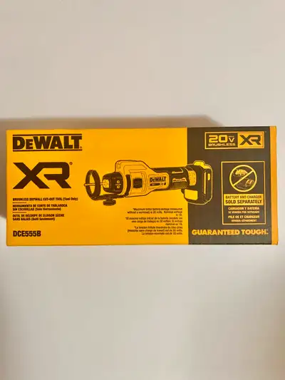DEWALT CORDLESS DRYWALL CUT-OUT ROUTER CUTOUT TOOL, View more