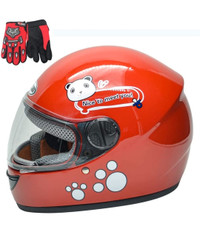 ZJRA Children's Helmet, Motorcycle Helmet for Children