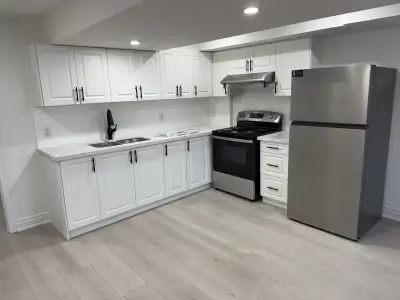 Studio apartment for rent Legal basement (just constructed). Brand new appliances. Separate washer a...