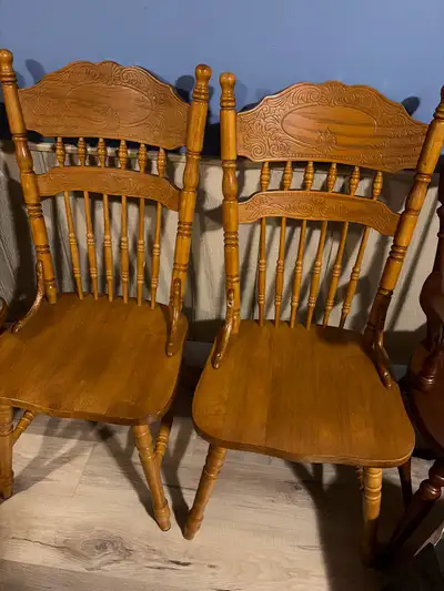 Oak Spindle Back Chairs , View more