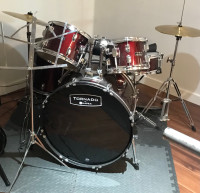 Mapex Tornado drumset in good condition (mutes included)  